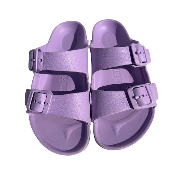 Birkenstock Other - Birkenstock Arizona Slide Purple Sandal Kids 13 Adjustable EVA Foam